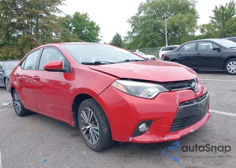 2016 Toyota Corolla Le Plus from USA, damaged, VIN 2T1BURHE1GC536473